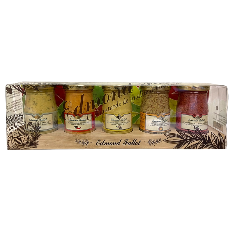 Mustard jar display stand 5x105g